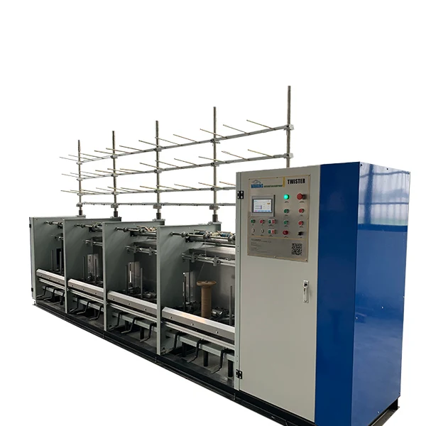Twisted Rope Bobbin Winder Cone Winding Yarn Twisting Machine
