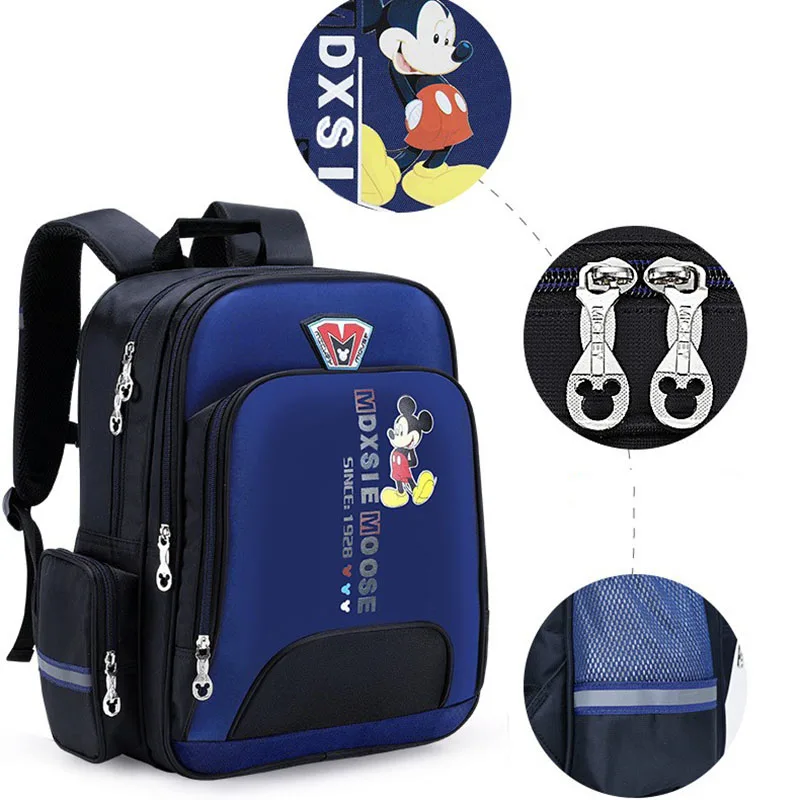 Wholesale signal light reflective backpack school bag for safe Custom Waterproof Reflective For School Bags Backpack