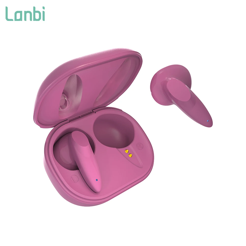Lanbi Newest ANC ENC Earbuds BT 5.3 Waterproof Sports ANC Noise Cancelling Earphones TWS True Wireless Earbuds