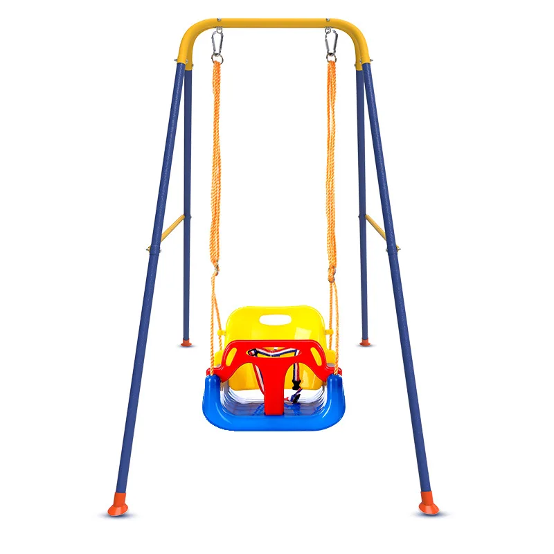 Baby Swing Set Children Indoor Outdoor Yard Family Baby Courtyard Playground Swing Set Kids Swing Seat With Rope