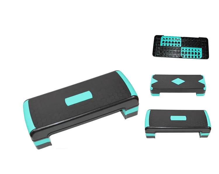 Fitness Adjustable Non-slip Cardio Yoga Pedal Stepper Gym Workout Exercise Fitness Aerobic Step Equipment