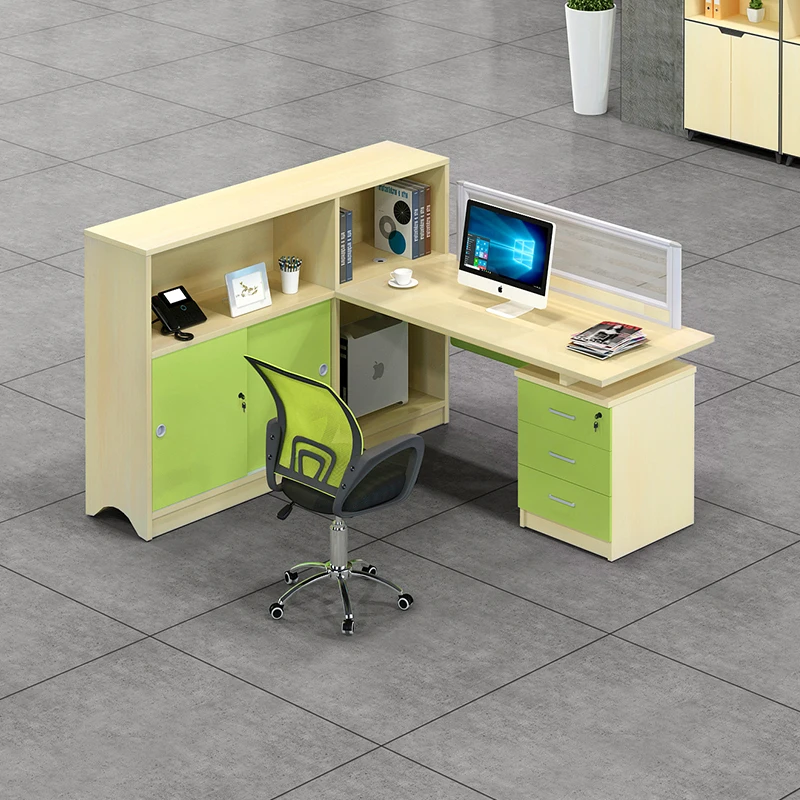 Современная деревянная модульная мебель для офисной рабочей станции muebles de oficina