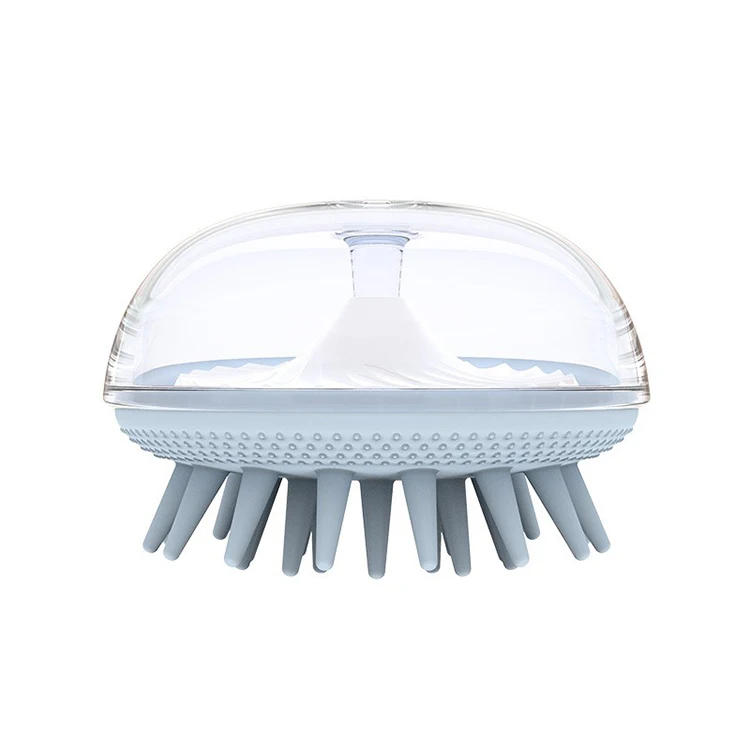 Amazon Hot Sale Massage Brush Hair Shampoo Brush Silicone Scalp Brush