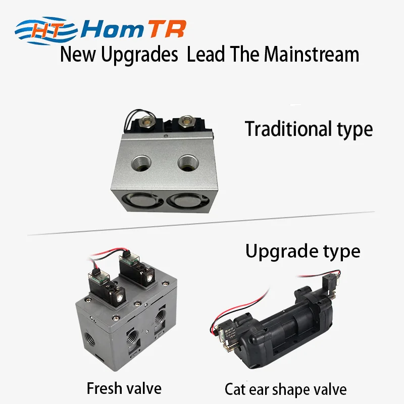 HomTR mini medical oxygen concentrator valves portable making machine solenoid  valve