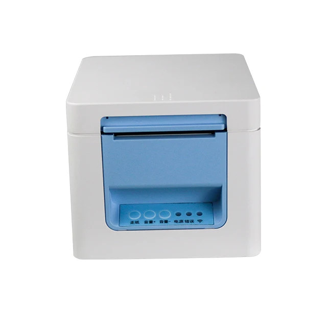 Auto Cutting Cash Box BT 58mm Thermal Desktop Bill Receipt Printer High Performance for Restaurant Receipt Invoice Printing