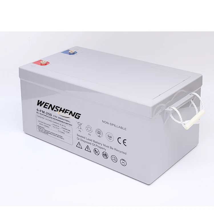 New hot selling products 12V260AH 200ah agm solar gel batteries deep cycle gel solar battery 12v 1000ah with 4*12v 2 gel battery