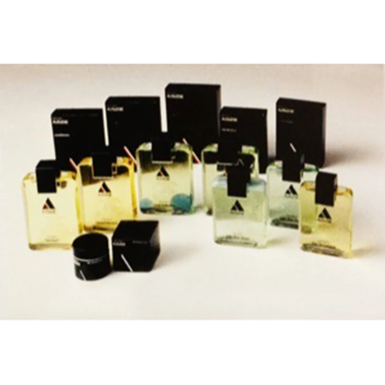 Cosmetics offset printing perfume frosted brown glass bottle 250ml