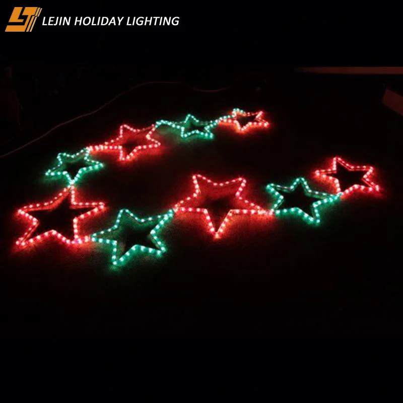 Christmas decoration outdoor street pole light LED 2D motif light