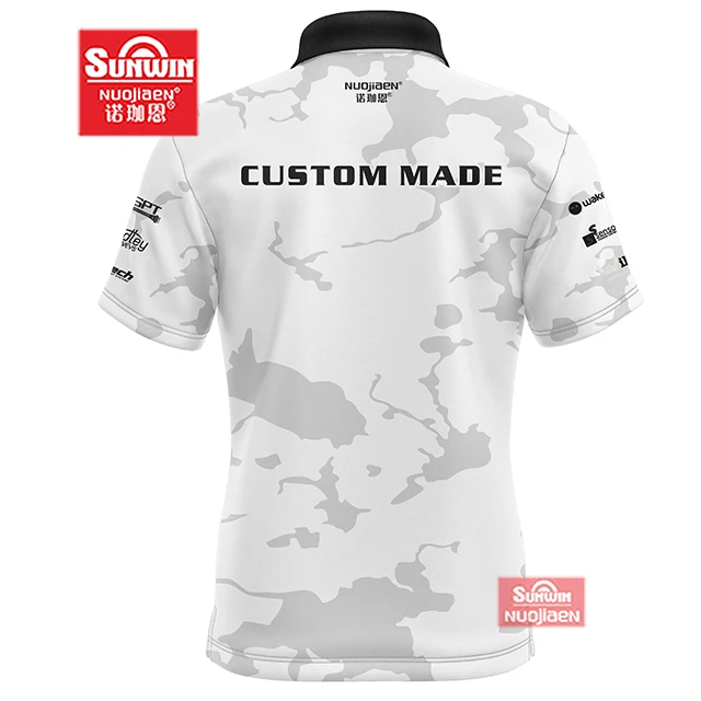 Custom personalised Design Pocket Polo Shirt ladies mens sublimation dart shirts with zipper