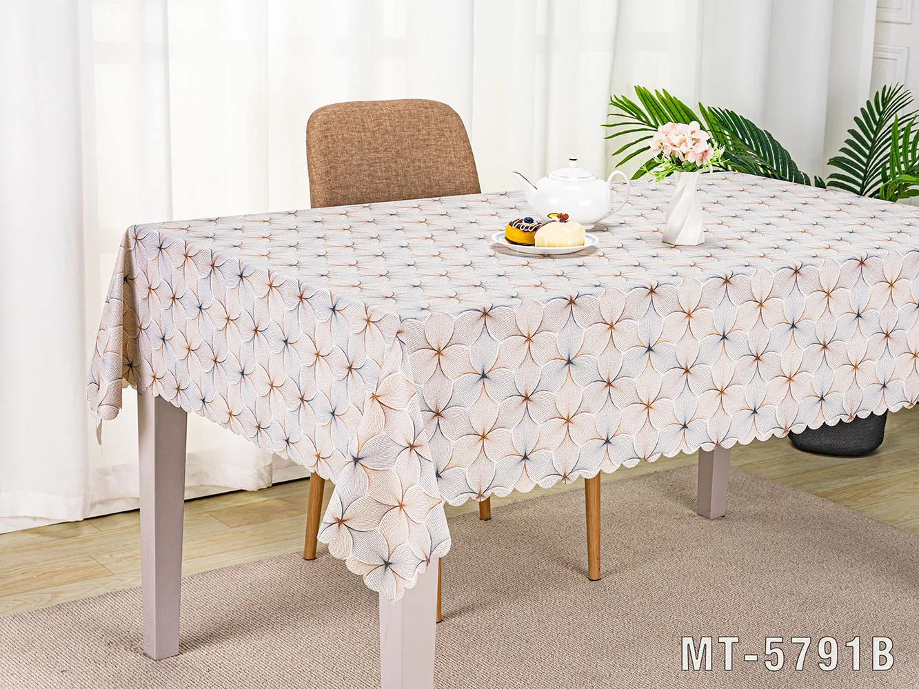 Shiny Embossed Table Cloth PVC Tablecloth Roll Table cloth