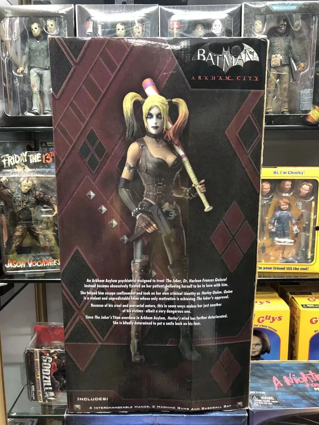 NECA 18-inch Ghost Street Movie Murderer  Jason Harley Quinn Action Figure Toys