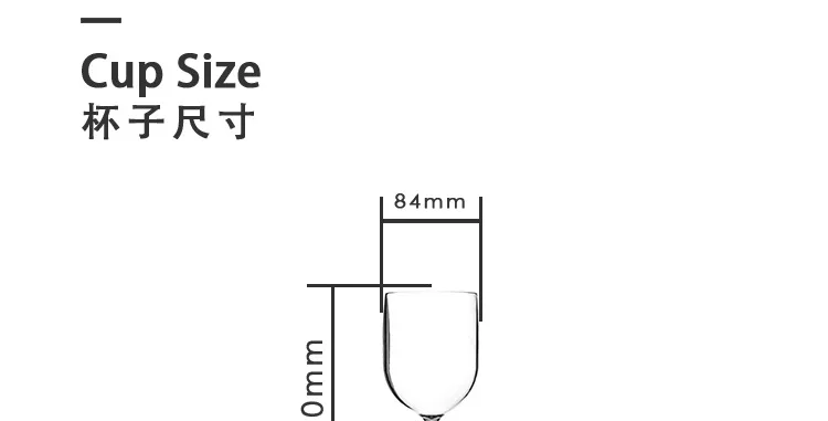 Acrylic Plastic Champagne Coup Colored Goblet White Wine Glasses Crystal