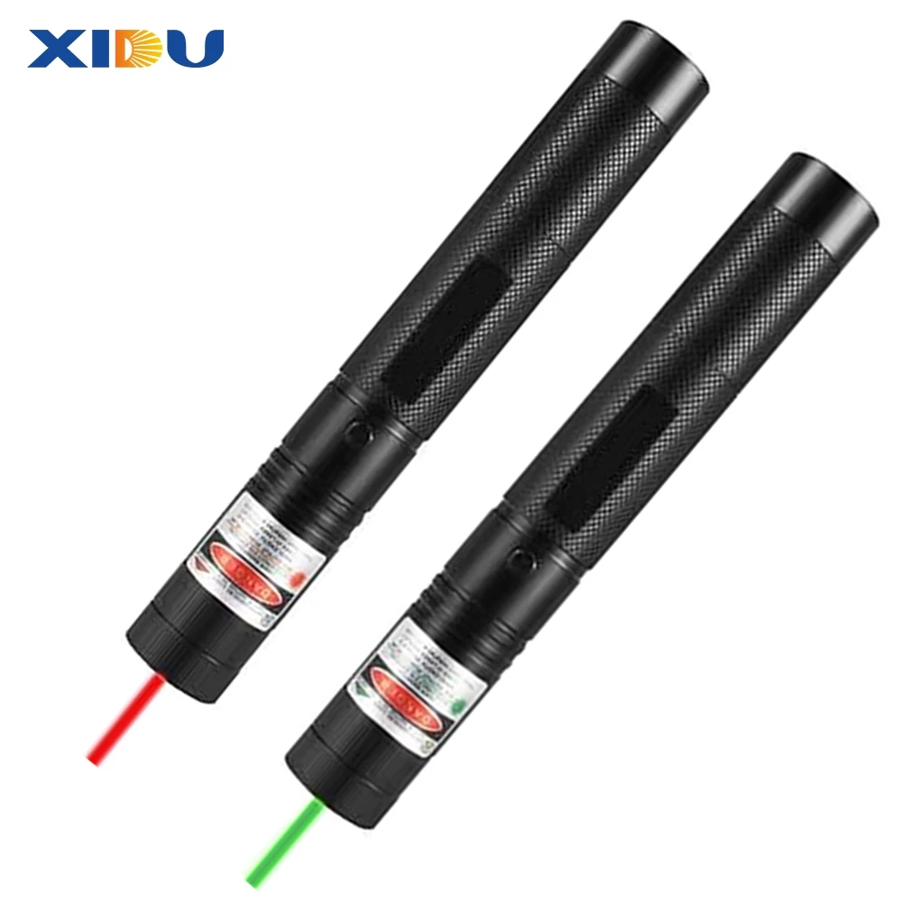 XIDU New High Power Battery Strong Light Baton Green Laser Pointer 303 For PPT document presentation laser pointer high power