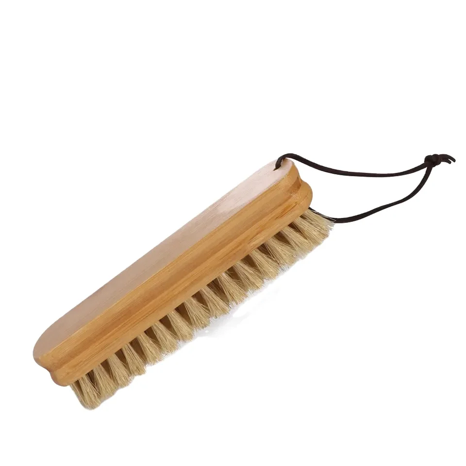 Masthome Clean Wooden Polish Plastic Cleaner Shine Horsehair Custom Clothes Horn Shoe Brush