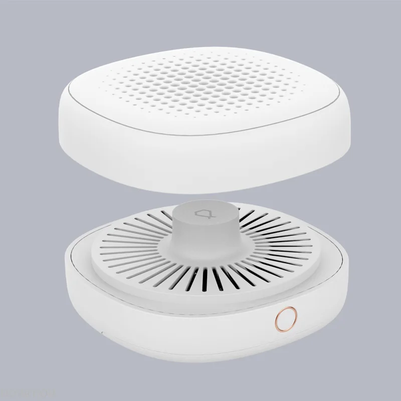 Portable USB Scented Essential Oil Car Air Freshener Hanging Diffuser Round Shaped Waterless Aroma Diffuser