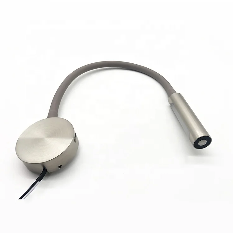 
Flexible Gooseneck Wall Lamp LED Reading Light for Truck Motorhome Yachts Cabin Bedside or Seat 