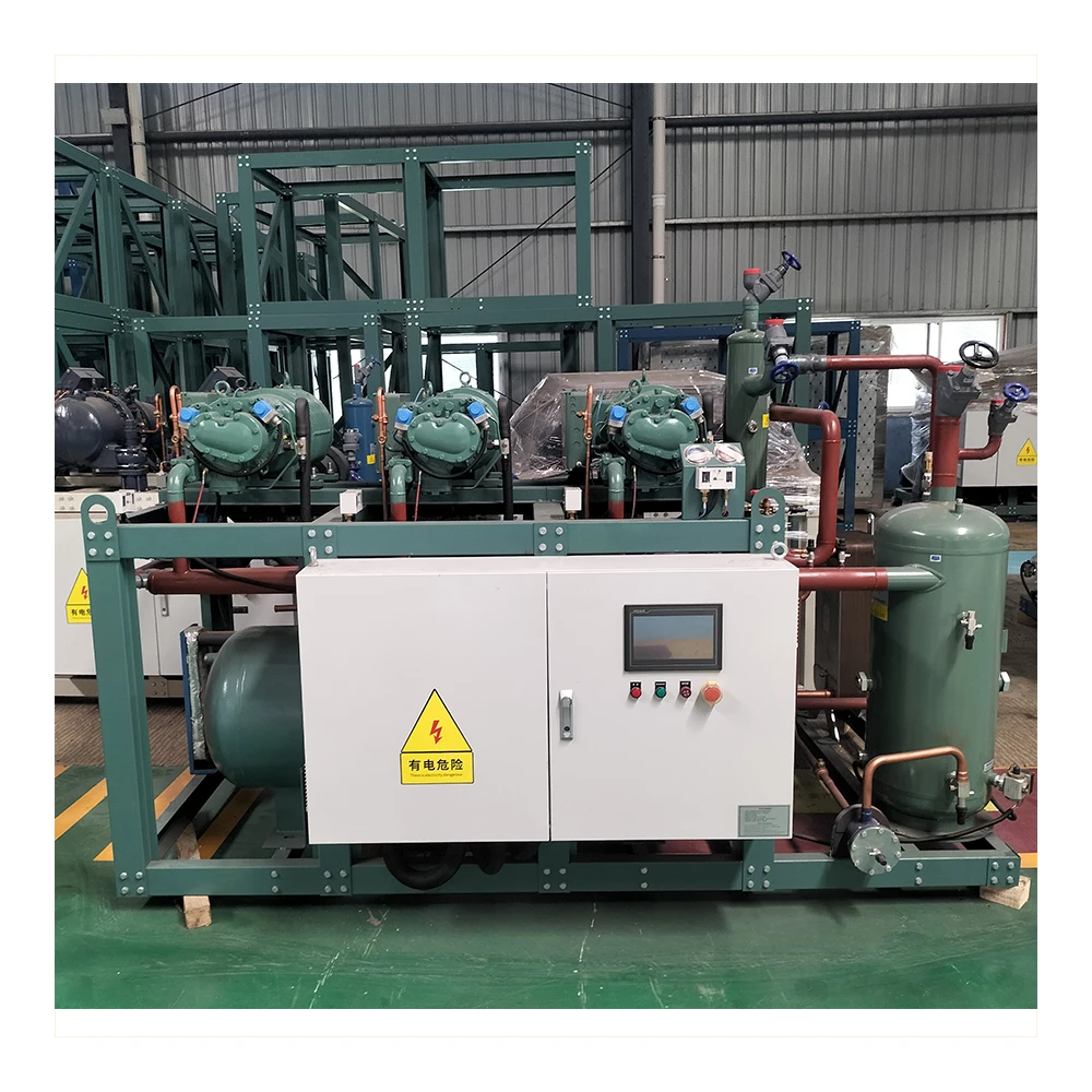 Product manufacturer screw compressor condensing unit low temperature cold room compressor unit