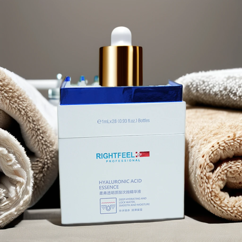 YS RIGHTFEEL Hyaluronic Acid Secondary Polishing Essence Scalp Serum for Moisturizing Scalp and Face