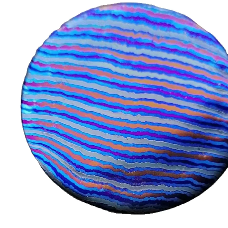 SML High Quality Wholesale Customized Anode Color Size Ring Timascus Plate Bar Rod