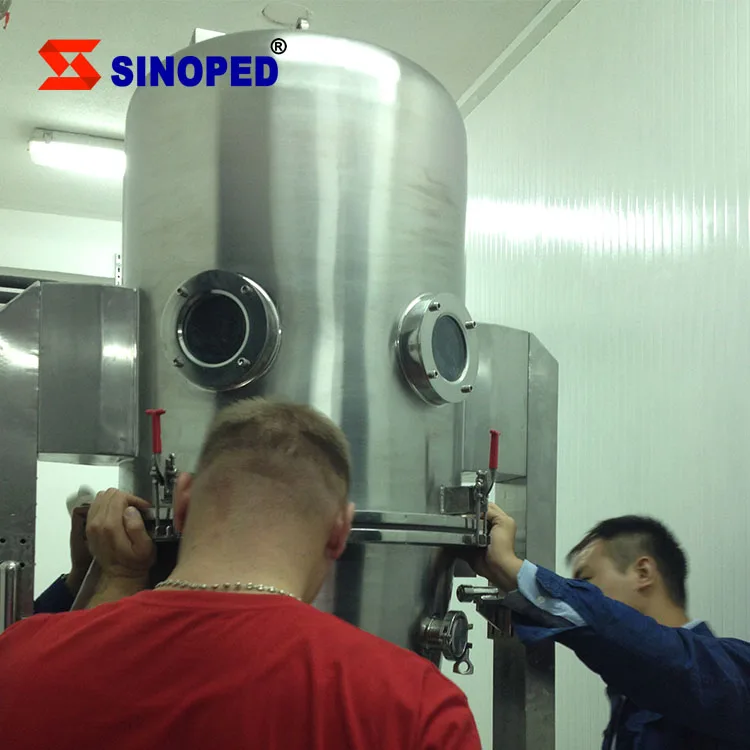 FG-60 FG Series Vertical Fluid Bed Granulating Drier Fluid Bed Coater