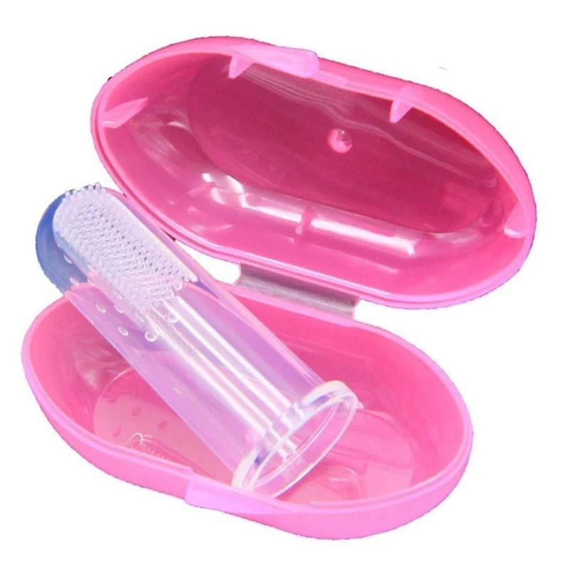 Baby Soft Finger Toothbrush BPA Free Silicone Infant Tooth Teeth Clean Brush Food Grade Silicone Bebes Oral Health Care