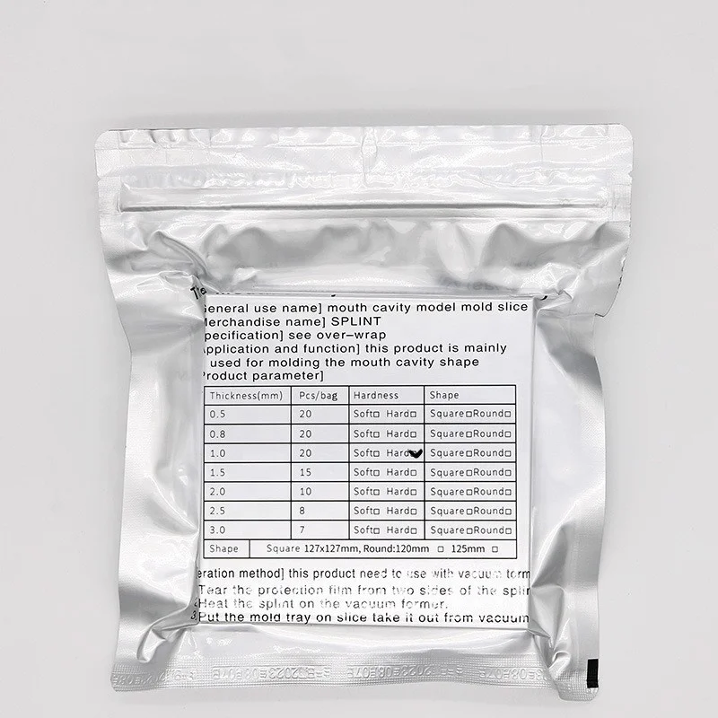 Dental press diaphragm Orthodontic retainer plate bubble free vacuum forming machine diaphragm