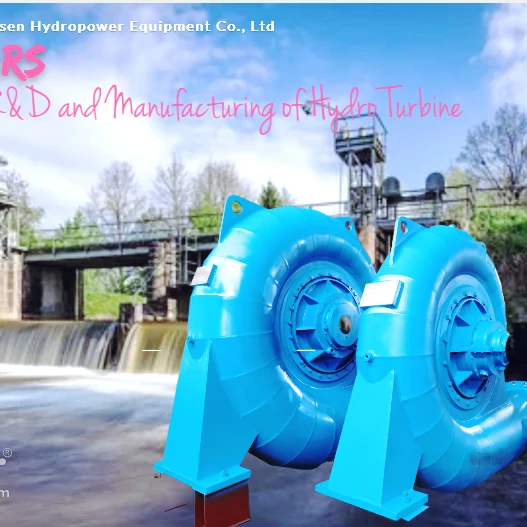 High Efficiency 5.2 MW Hydro Electric System Hydro Electric Power Turbine Generator