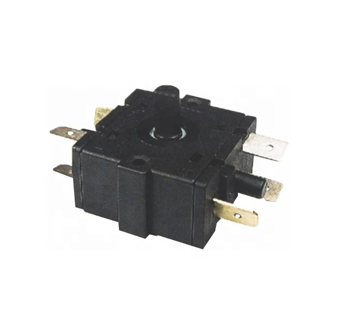  Sajoo мгновенный поворотный переключатель 16A 250VAC 5 Pin 3-х позиционный Электрическая безопасность в черном корпусе SMD печи поворотные