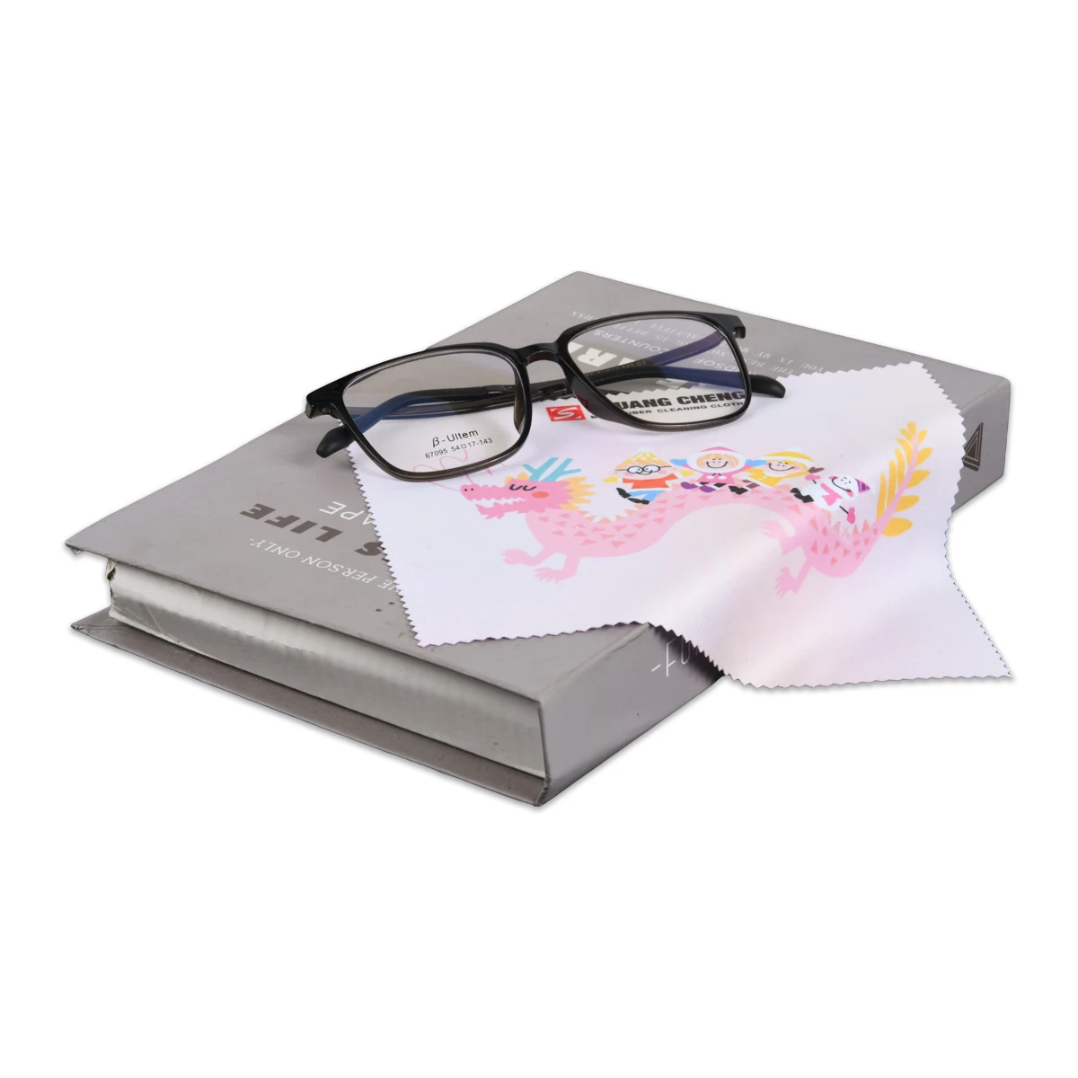 Custom Sublimation Printed Logo Wholesale Microfiber Lens Cleaning Cloth