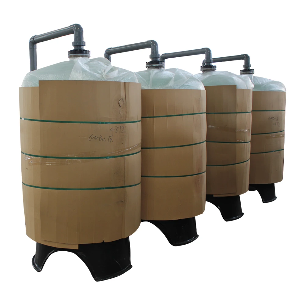 Dia1.4m   manganese greensand filter system for drinking water treatment