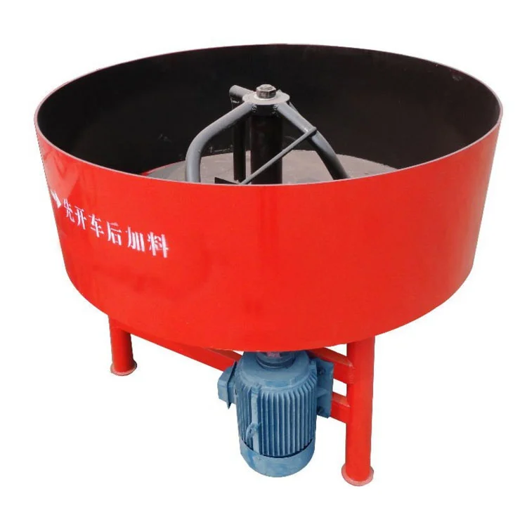 500L Portable Mortar Cement Pan Mixer
