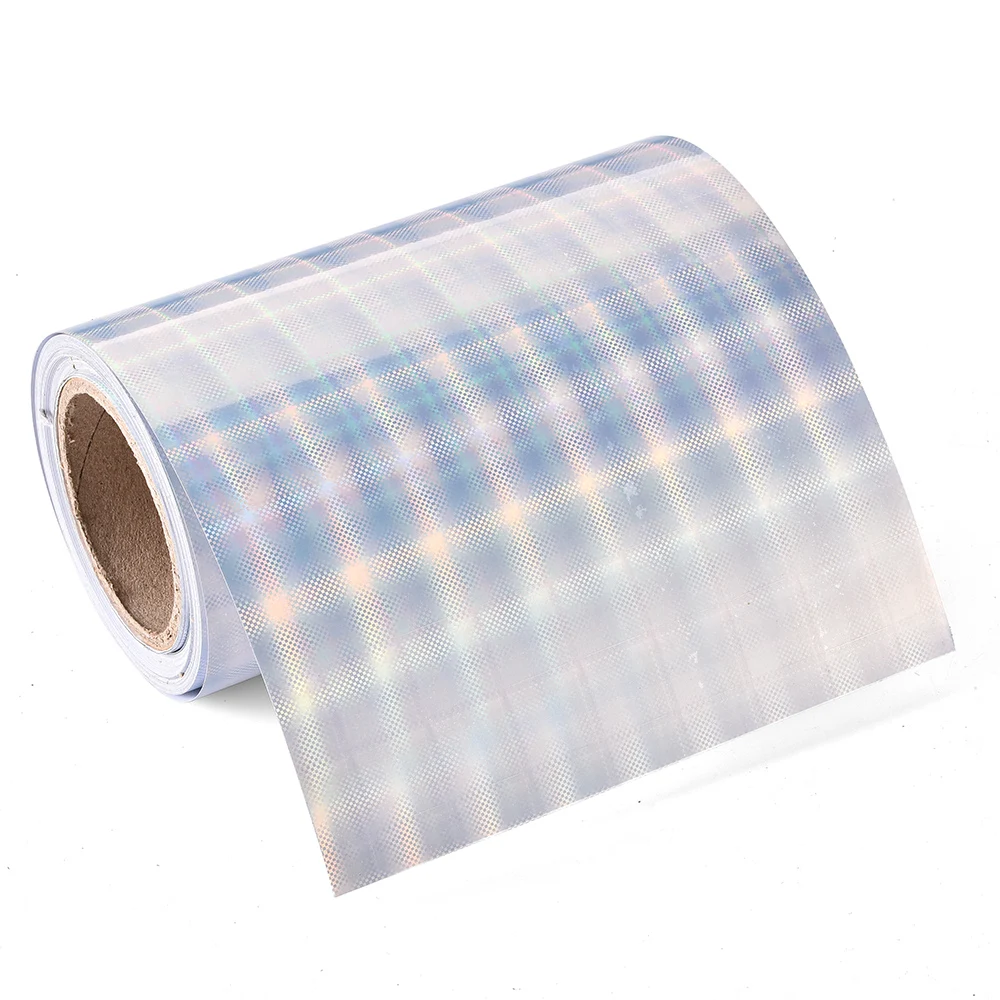 printable vinyl sticker holographic sticker glossy silver brushed  PET Film  Vinyl  inkjet sticker paper