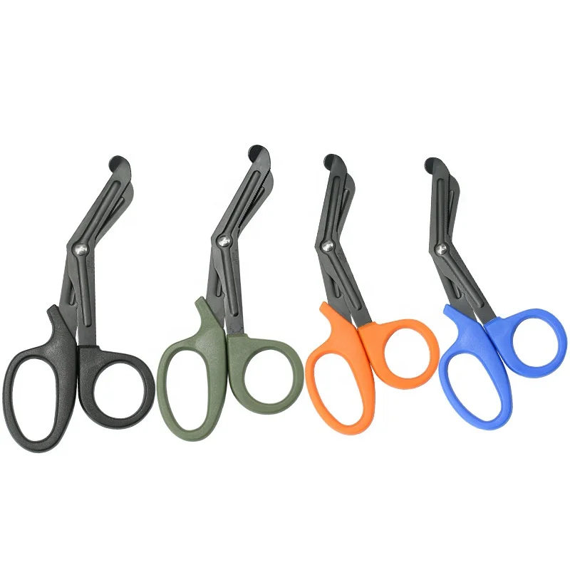 Emergency scissors Kinesiology Tape scissors Survive Outdoor Paramedic Bandage