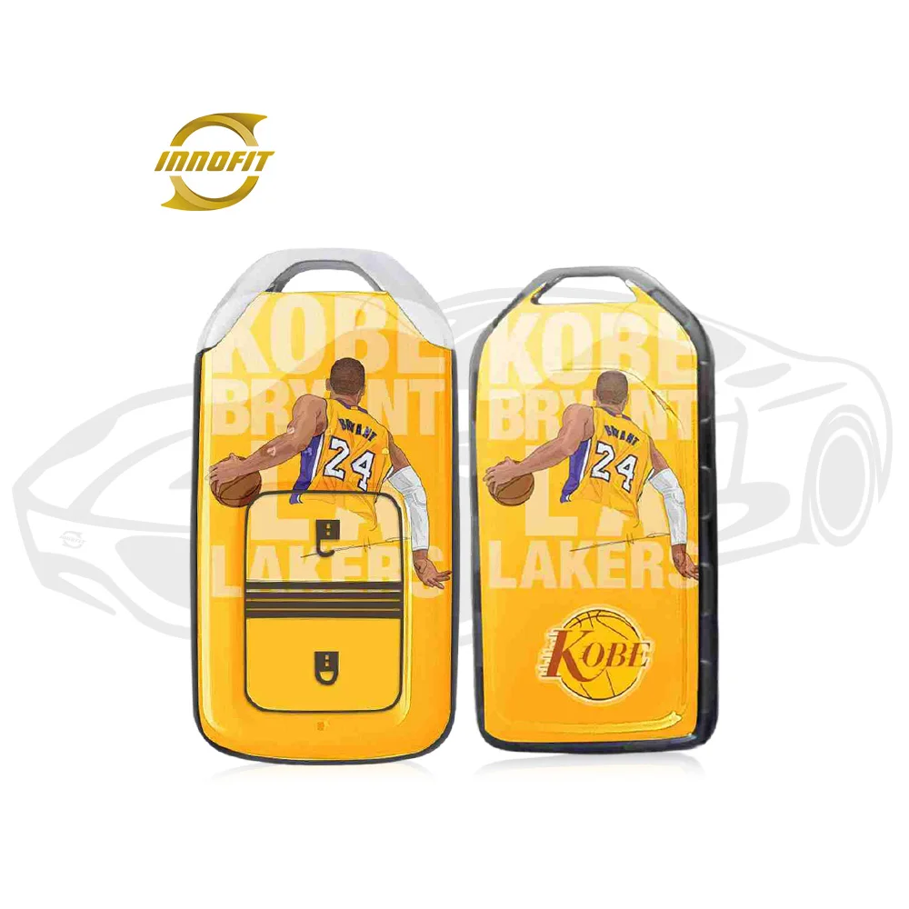 Innofit Hot Sale Basketball Stars Car Key Case TPU Personalization Custom For Honda Ssangyong Tesla Maserati Neta BAIC Proton