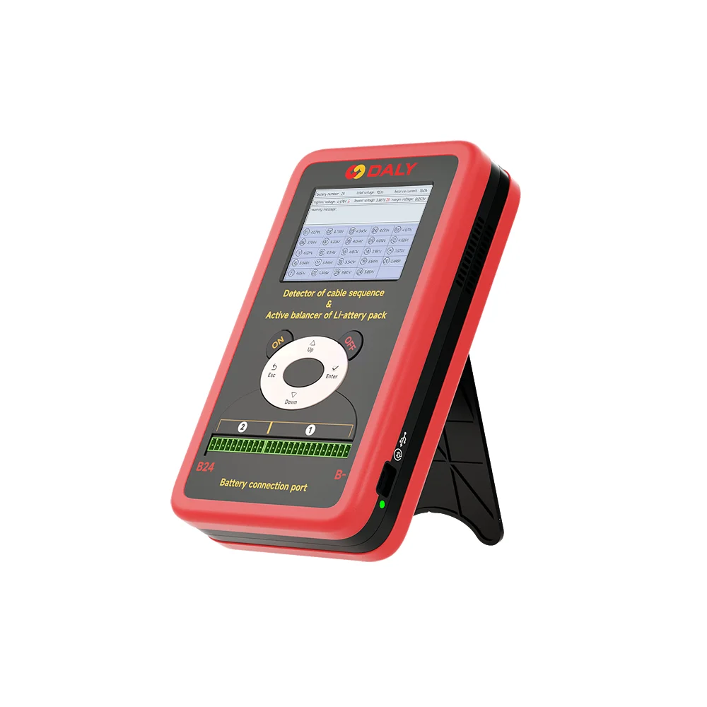 Daly Bms Solar System Active Balancer 10A LTO 18650 Lifepo4 Liion Lithium Battery Pack Equalizer 3S-24S Cable Sequence Detector