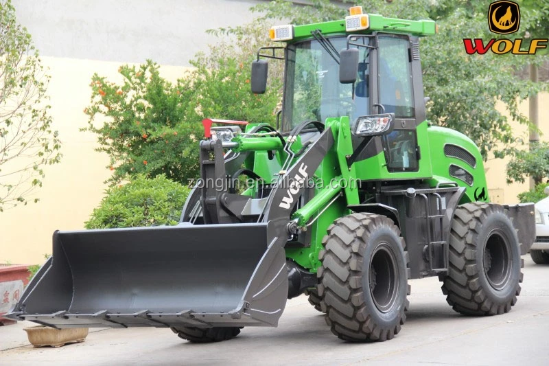 WOLF 1.8t/2t popular zl 920 radlader with changchai 4G33 70kw/95hp engine