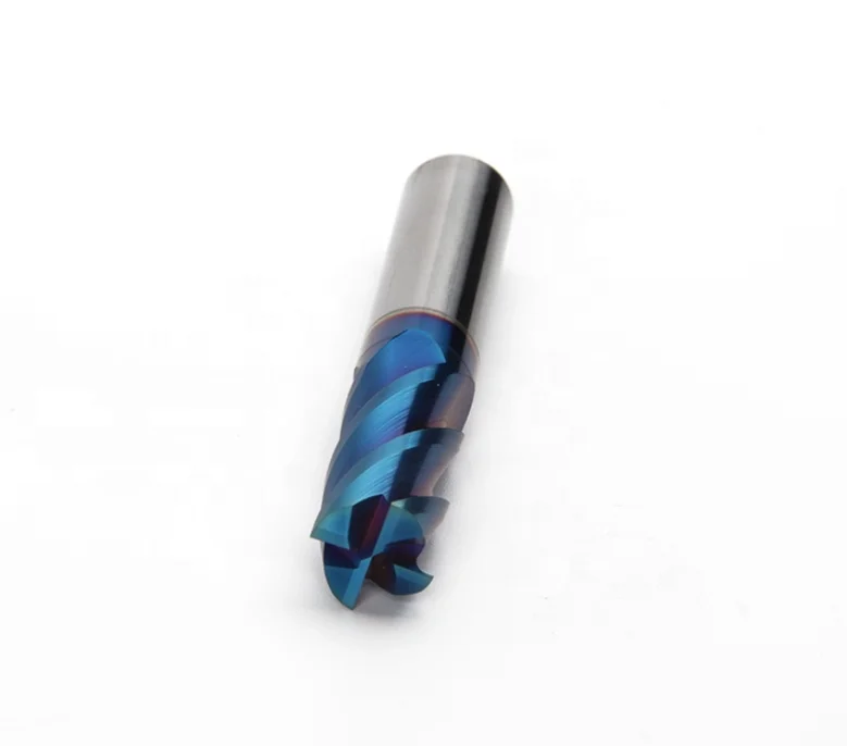 BOMI BMKK-332 solid carbide 4flutes nano coating end mills durable and sharp tungsten carbide drill bit for metal