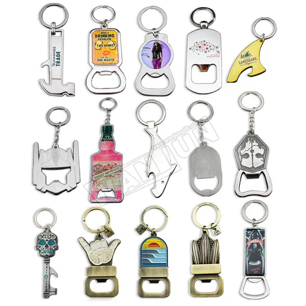 Manufacturer personalized wholesale custom enamel logo 3D fashion sublimation blank metal key chain keychain