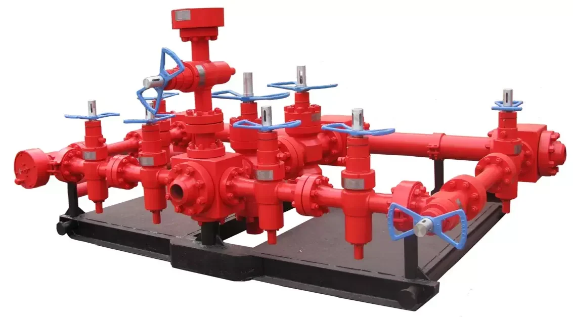 Kerui High quality Choke manifold /kill manifold for oil fields Well control  manifold