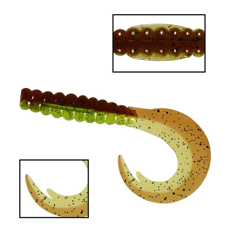 Worms Soft Bait 55mm/75mm Jig Wobblers Fishing Lure Silicone Artificial Baits Carp Bass Lures Pesca Tackle