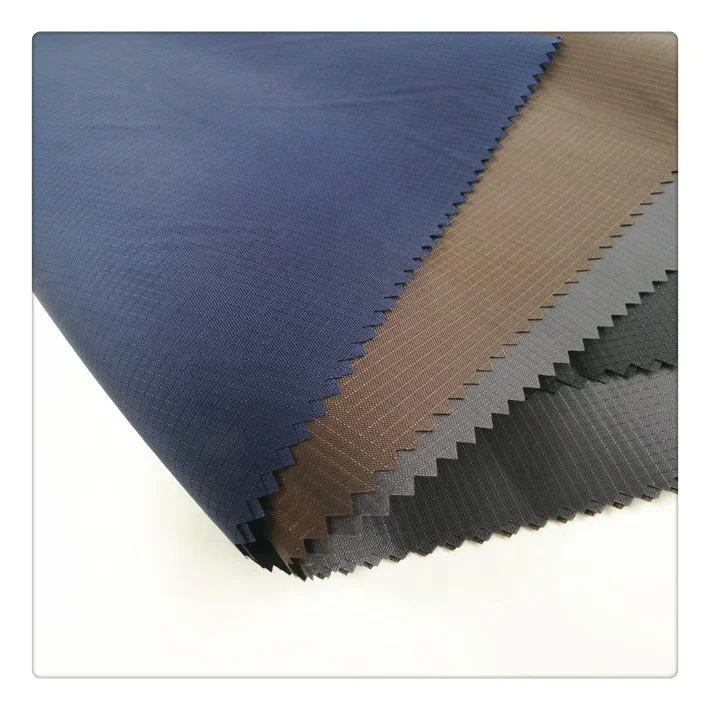 Waterproof 210T Ripstop Bag Lining Polyester Taffeta Fabric Backpack Luggage Fabric