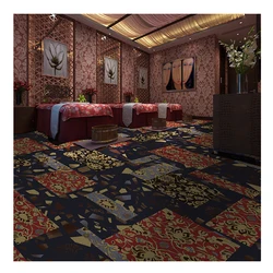 Thai style massage room custom printing high quality tufted carpet