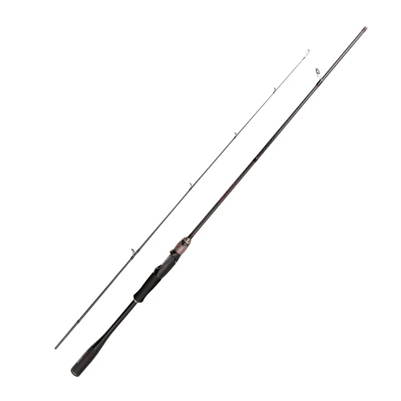 Jetshark 1.8m-2.4m Ultra Light Bass Sea Fishing Saltwater Carbon Fiber Travel Spining/Baitcasting Casting Fishing Rod