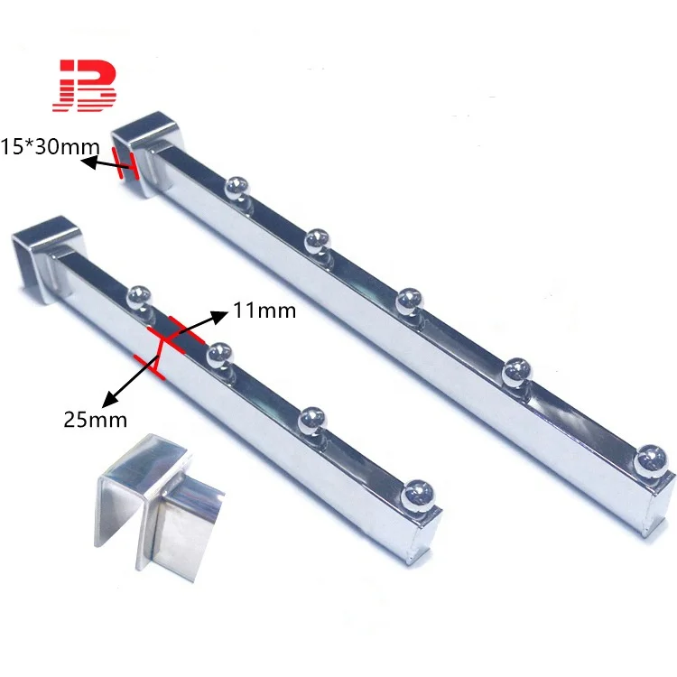 Быстрая доставка вешалка для одежды металлическая трубка квадратная крючок демонстрации с