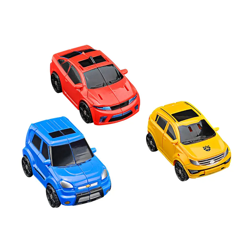 Пластиковые трансформирующие игрушки автобус автомобиль робот деформация автоматический трансформирующий для мальчиков