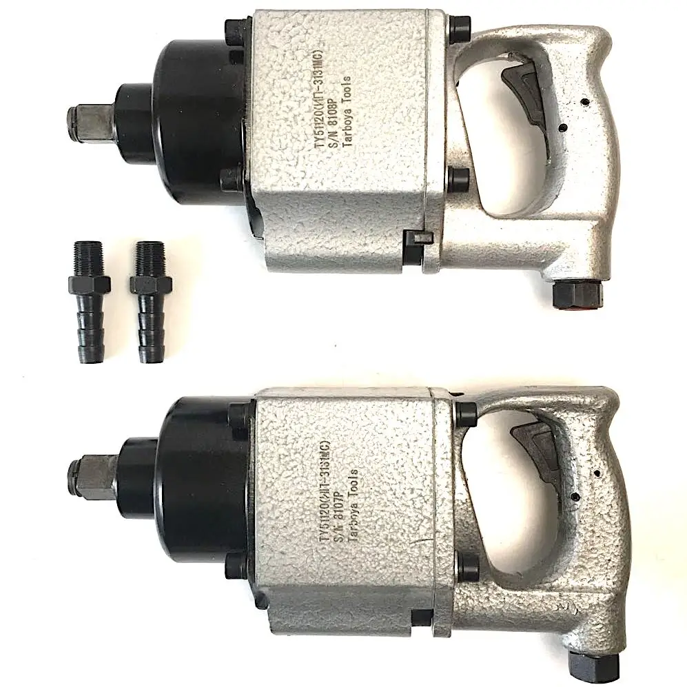 Pneumatic impact wrench very reliable and capable of withstanding the aggressive conditions of a typical rail work site.