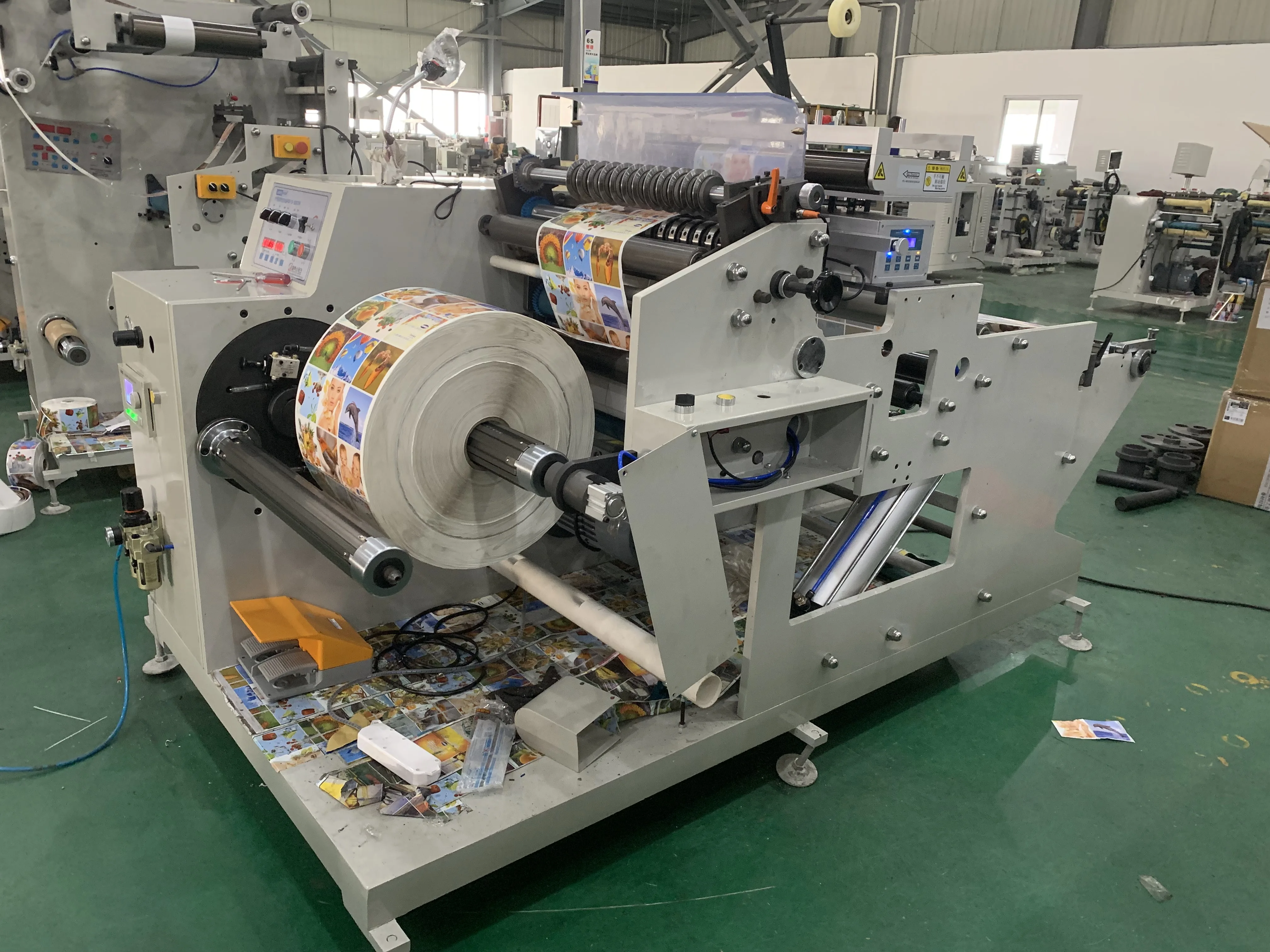 GP-550F GoPRINTo High Quality Slitting Rewinding Machine for Labels and Film