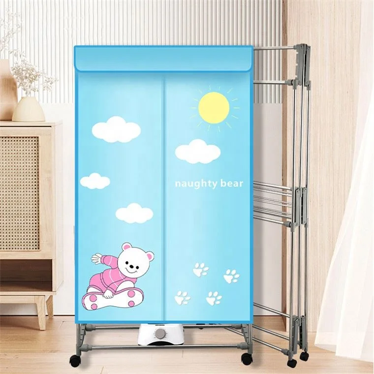 Oem Odm Semi Automatic Space Saving Electric Clothes Dryer Folding Clothes Dryer