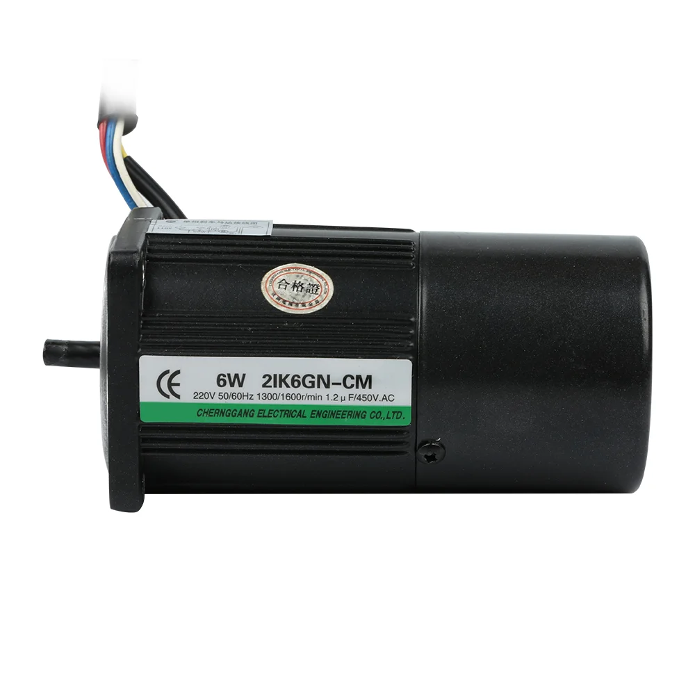 6W 220V Speed Control Motor 2IK6RGN-C with Gear Head 2GN 5K/2GN 12.5K/2GN 36K/2GN 120K/2GN 200K