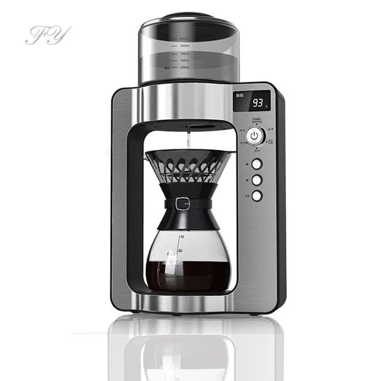 Multifunctional stainless steel small electric tea coffee machine drip coffee maker